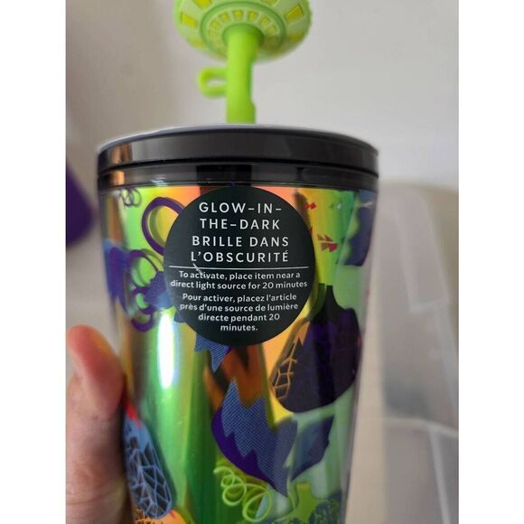Starbucks Halloween 2024 UFO Pumpkin 24 Oz Glow In The Dark UNRELEASED NEW - Picture 7 of 10